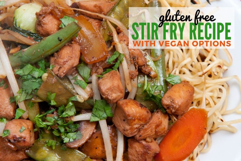 Gluten Free Stir Fry Recipe with Vegan Options