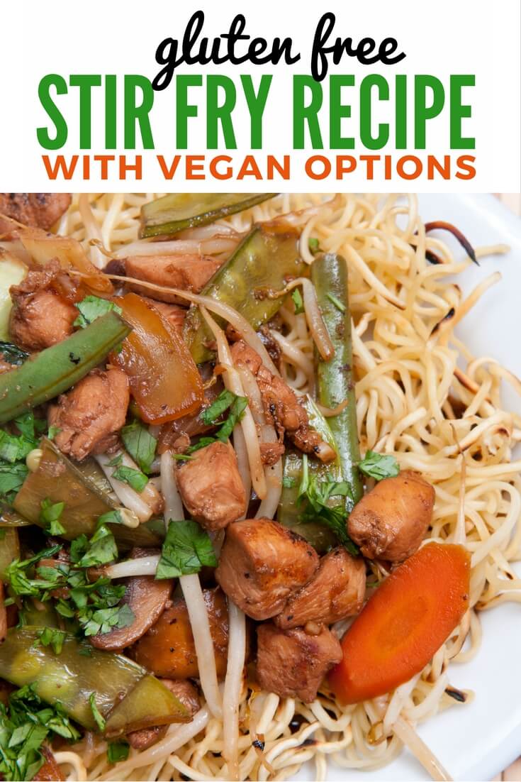 Easy Gluten Free Stir Fry Recipe with Vegan Options Delicious!