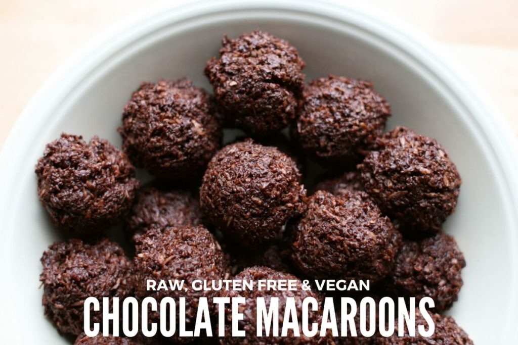 Grain Free Chocolate Macaroon Recipe - Gluten Free Vegan