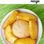 Gluten Free & Vegan Nutty Peach Nice Cream Recipe - Easy, Adaptable & Delicious!