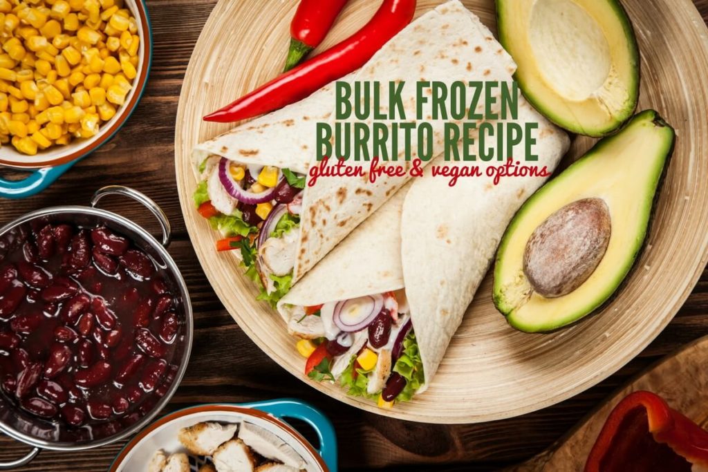 Bulk Frozen Burrito Recipe