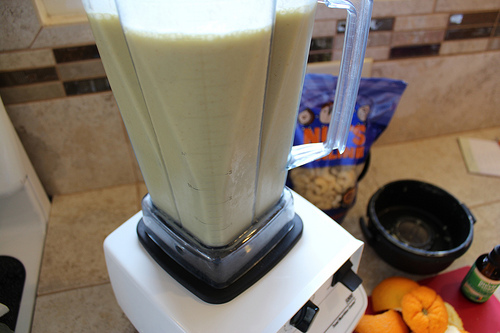 Natural Orange Creamsicle Recipe in the Vitamix