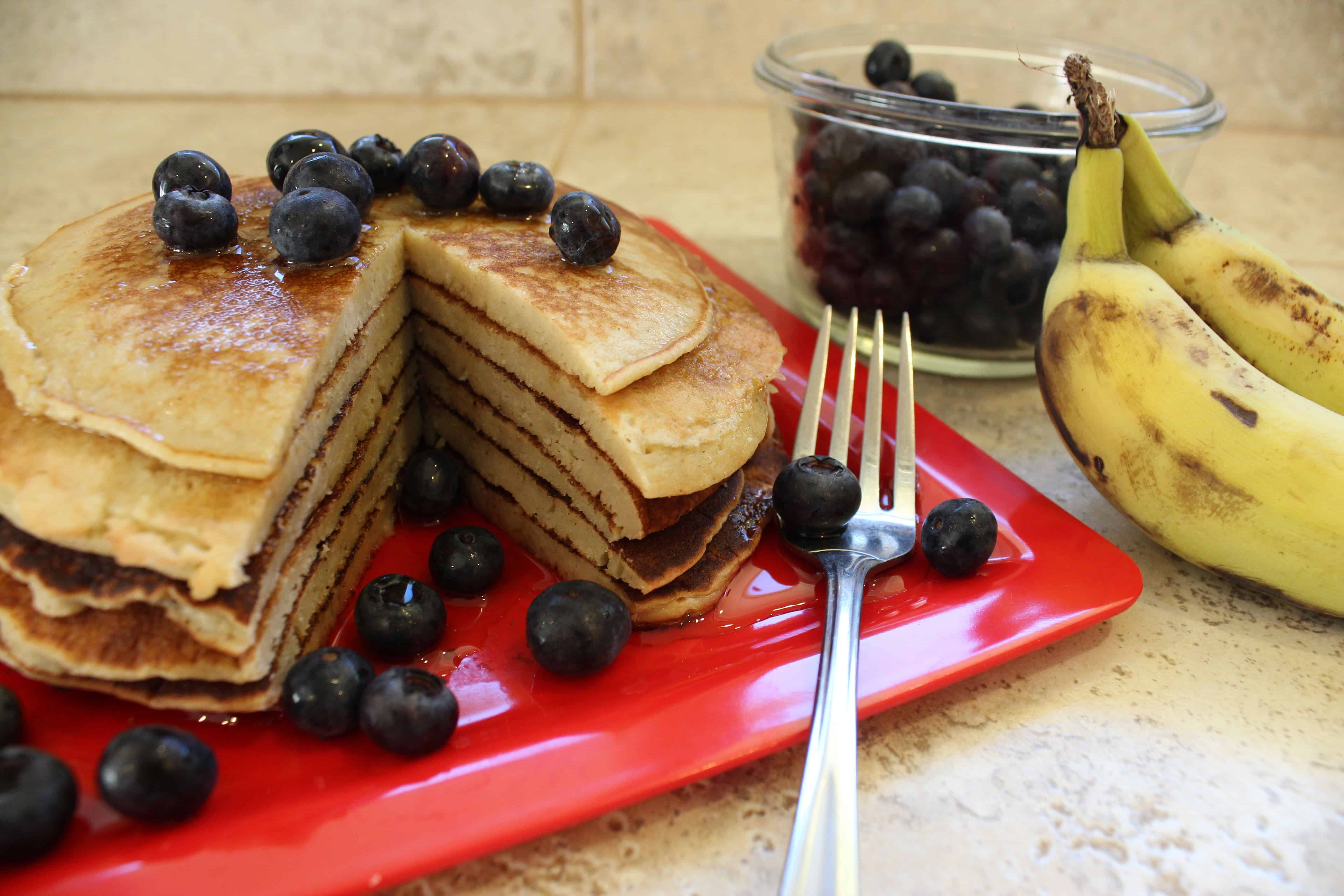 Really Good Gluten Free Pancake Recipe - Dairy & Sugar Free Too!