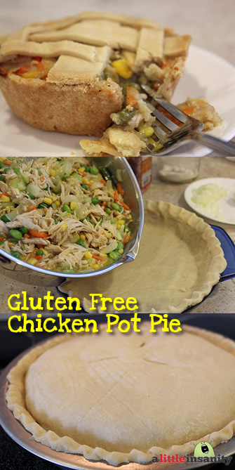gluten free chicken pot pie recipe