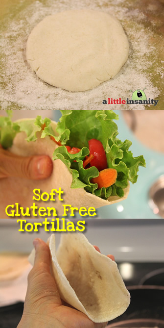 Soft Gluten Free Tortilla Recipe