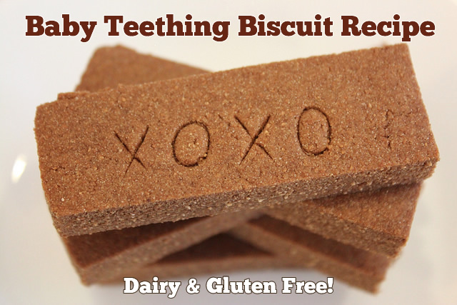 baby teething biscuits