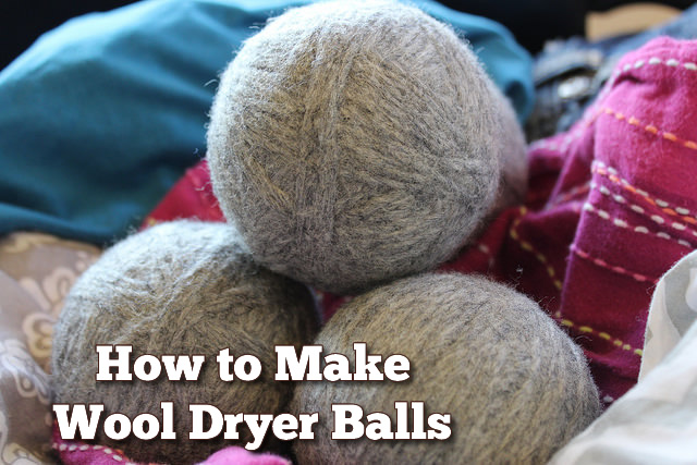 how to make wool dryer balls