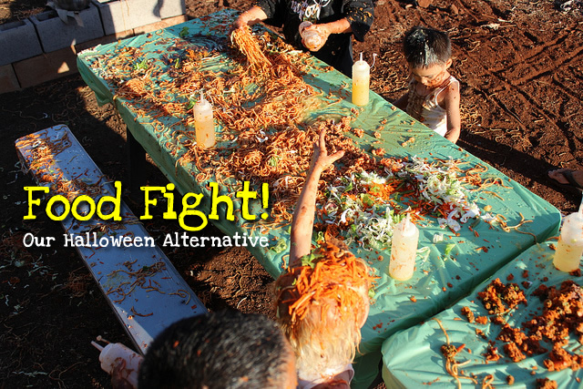 food fight our halloween alternative