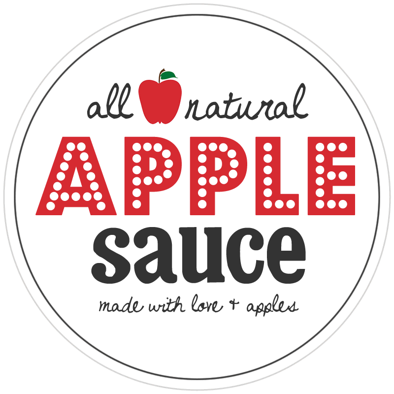 FREE Printable Apple Sauce Canning Label