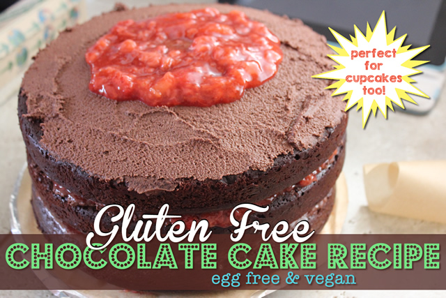 Easy Gluten Free Chocolate Cake Recipe Vegan No Eggs