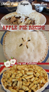 Gluten Free Apple Pie Recipe - Refined Sugar Free & Vegan!