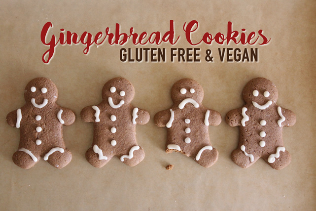 Gluten Free Gingerbread Cookie Recipe Vegan