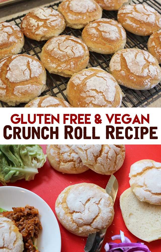 Gluten Free Vegan Crunch Roll Recipe Pinterest