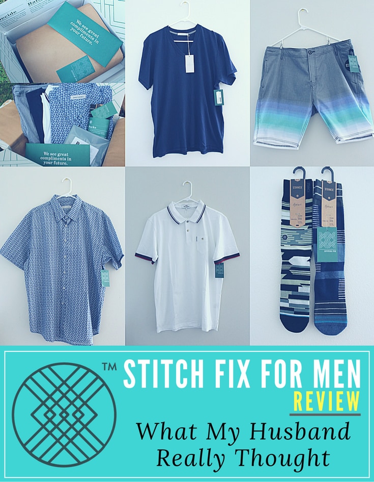 Stitch Fix for Guys - Review of What Was In the Box