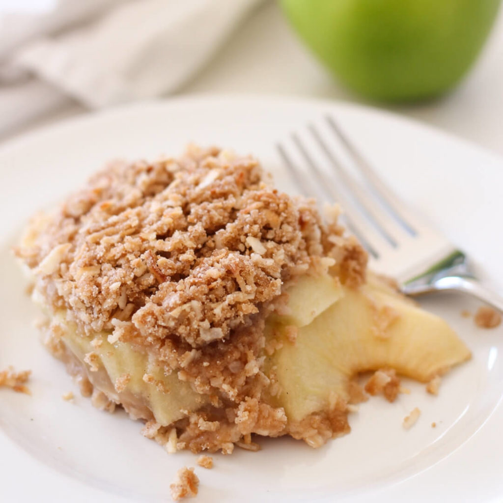 Gluten Free & Vegan Apple Crisp Recipe Oat Free