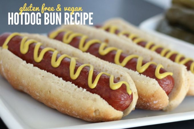 Gluten Free Vegan Hotdog Bun Recipe - Easy to Make