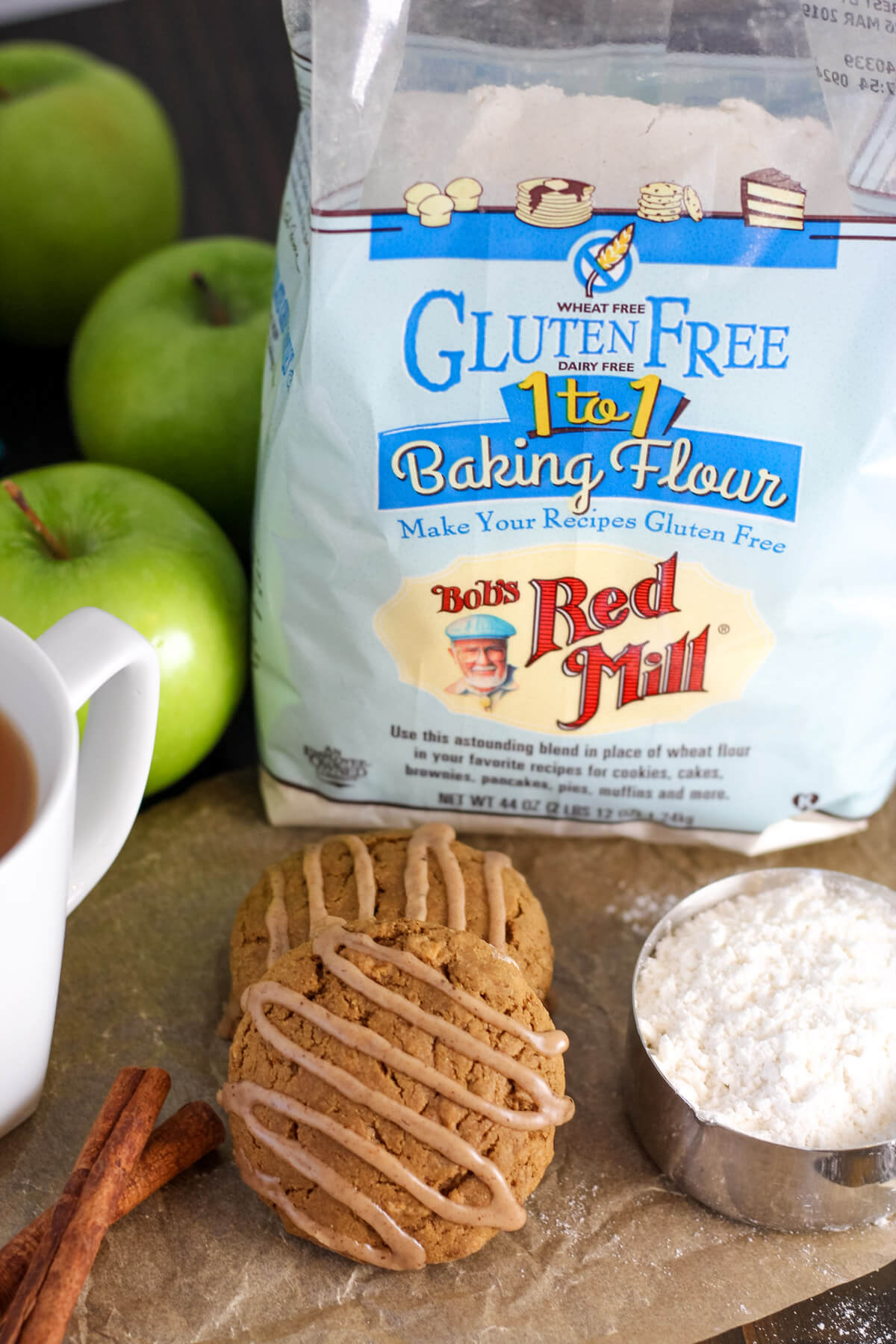 Gluten Free & Vegan Spiced Apple Cider Cookie Recipe