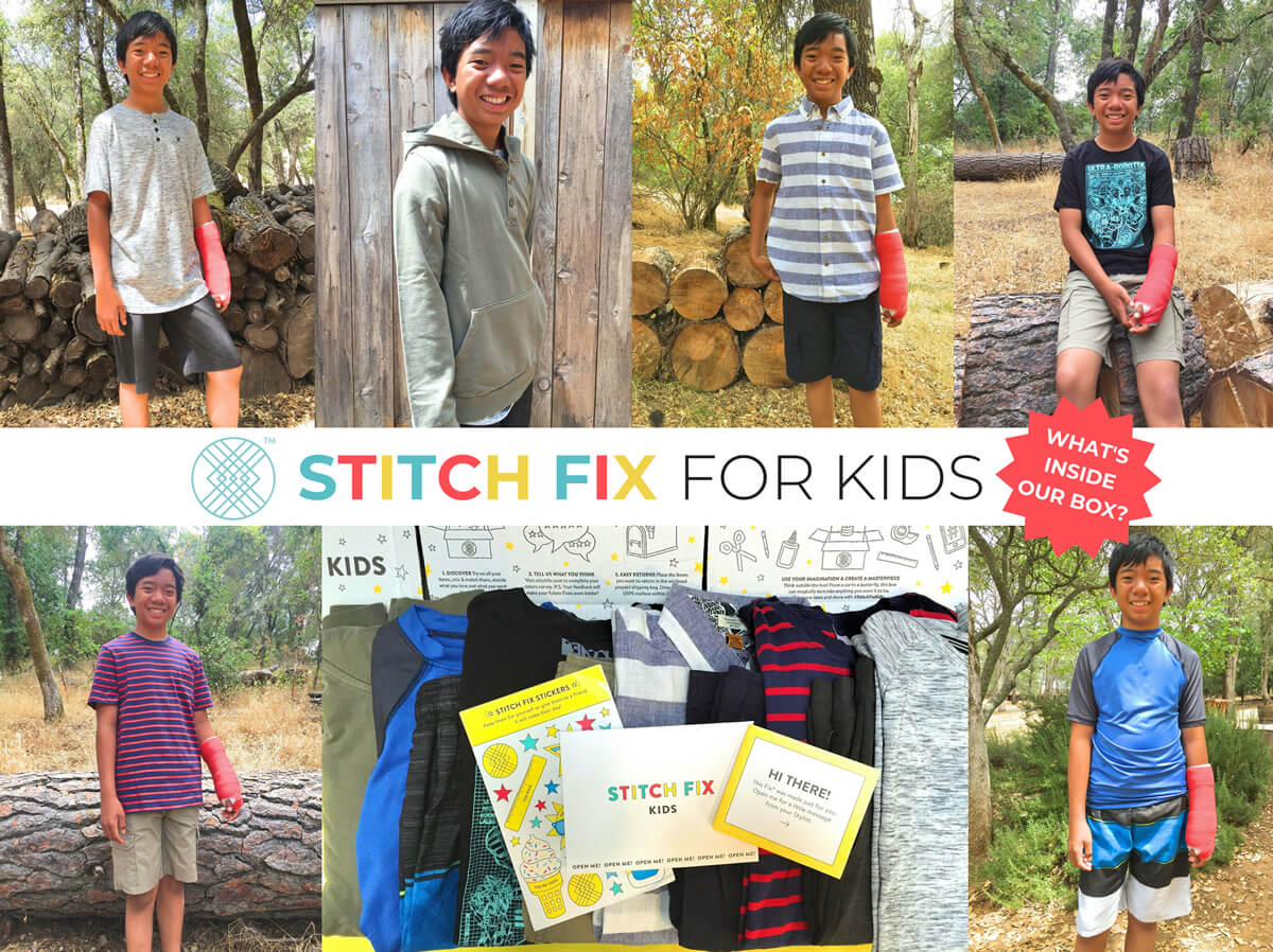 Stitch Fix Kids Review - What my Son Thought 👍or 👎?