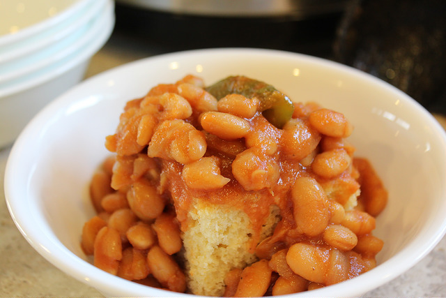 Gluten Free Beans and Cornbread Recipe