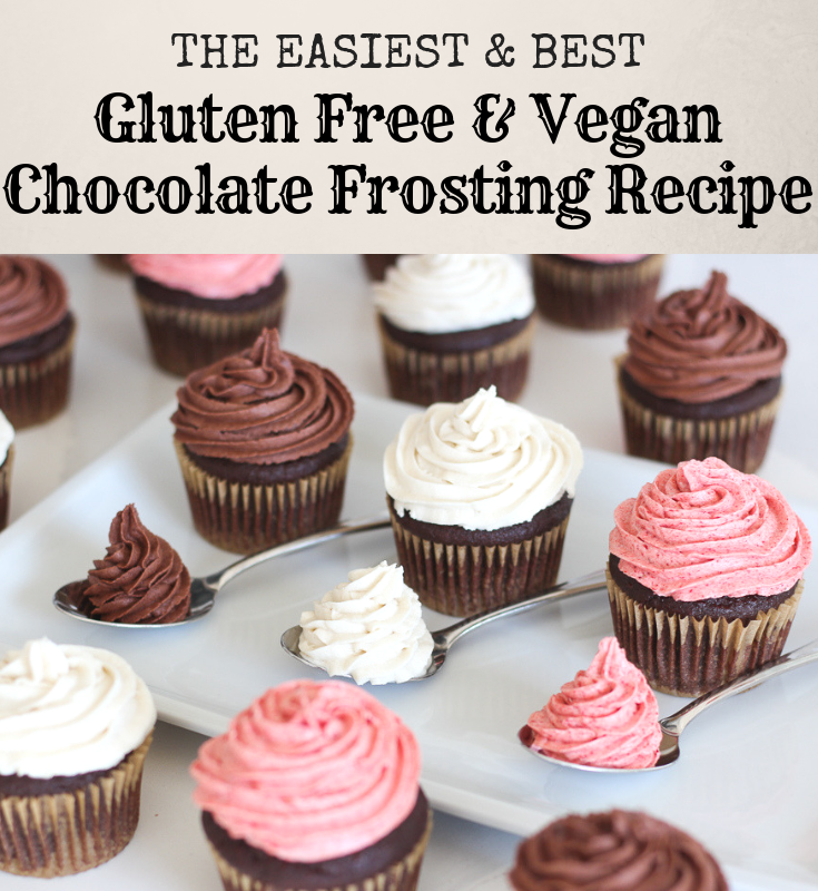 Gluten Free Vegan Chocolate Frosting Recipe